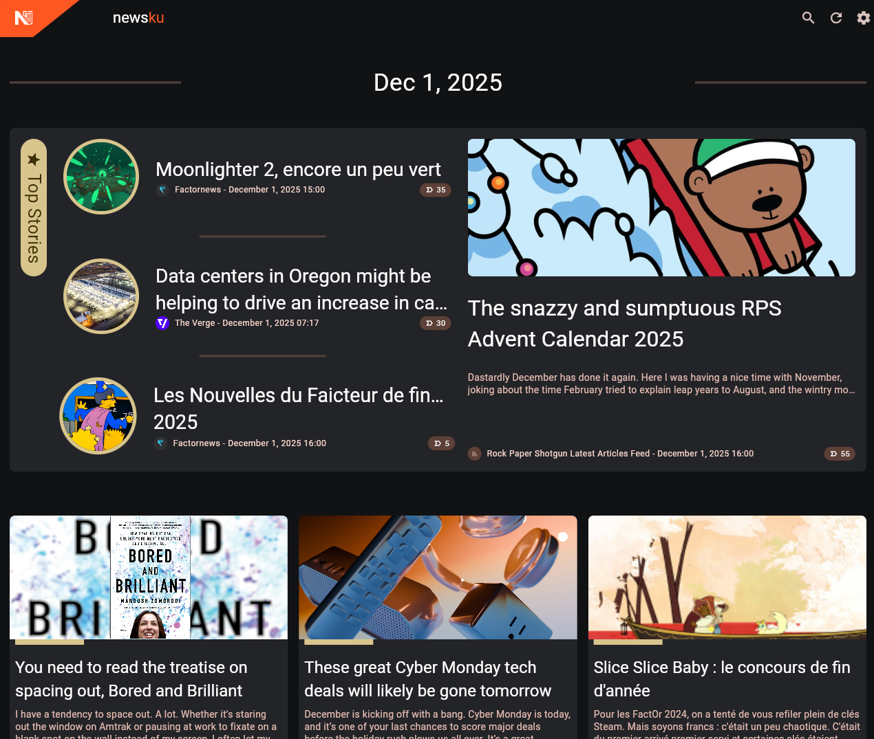 Newsku App Screenshot